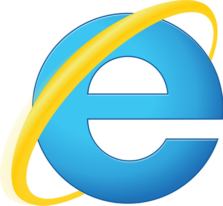 Old Internet Explorer Logo